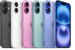  گوشی موبایل اپل مدل iPhone 16 CH دو سیم کارت ظرفیت 256 گیگابایت و رم 8 گیگابایت